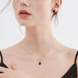 Japanese Agate Pendant Necklace Retro Light Nobl...