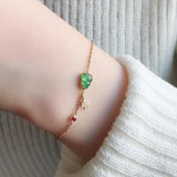 Chinese Retro Charm Lady Silver Jewelry Bracelet