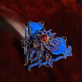 Longevity Peach Bergamot Forbidden City Brooch Hairpin Accessory