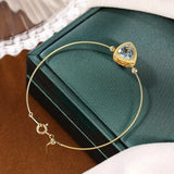 Geometric Prehnite Bracelet - Light Ladies Silver Jewelry