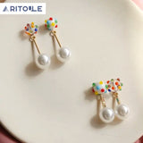 Colorful Glass Ball Beads for DIY Earrings