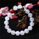 Red Lychee Single-Ring Bracelet Buddha Beads Hand String Jewelry