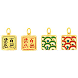 Craft Geometric Pendant Necklace Chinese Culture Ancient Law