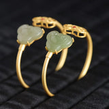 Natural Hetian Jade Bronzelets for Women
