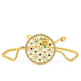 Zircon Stone Ladies Adjustable Bracelet - Women Gift