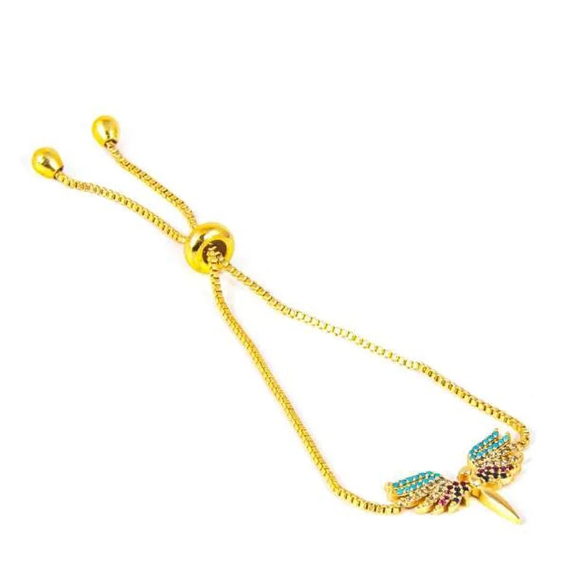 Zircon Stone Ladies Adjustable Bracelet - Women Gift