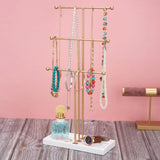 3 Layer Jewelry Organizer Necklace Earrings Bangle Holder