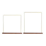 Desktop Necklace Display Stand Metal Frame Jewelry Organizer