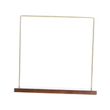 Desktop Necklace Display Stand Metal Frame Jewelry Organizer