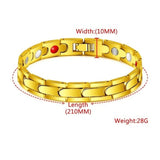 Detachable Magnetic Therapy Bracelet Power Magnets Bangles Jewelry
