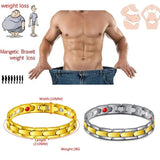 Detachable Magnetic Therapy Bracelet Power Magnets Bangles Jewelry
