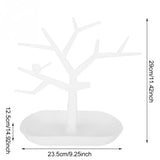 Detachable Bird Tree Keychain Jewelry Rack Organizer