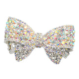 Detachable Bowknot Shoe Clip Decorative Crystal Charm