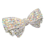 Detachable Bowknot Shoe Clip Decorative Crystal Charm