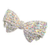 Detachable Bowknot Shoe Clip Decorative Crystal Charm
