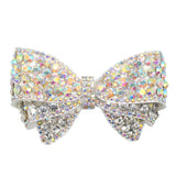 Detachable Bowknot Shoe Clip Decorative Crystal Charm