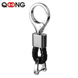Horseshoe Buckle Car Remote Key Chain Waist Hanging Woven Keychain Pendant Gift