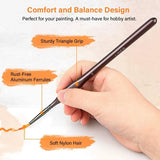 Fine Detail Paint Brush Set, 15Pcs Kit, Mini Painting Brushes
