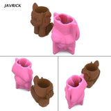 Devil Pen Holder Gypsum Flower Pot Silicone Mold
