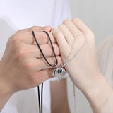 Devil Angel Wings Couple Necklaces Magnetic Pendant Jewelry
