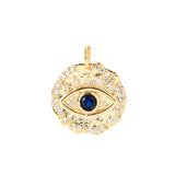 Devil's Eye Necklace 925 Silver Creative Zircon Clavicle Jewelry