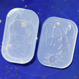 Devils/Angel Phone Silicone Mold Star Angel Wand Epoxy Mold