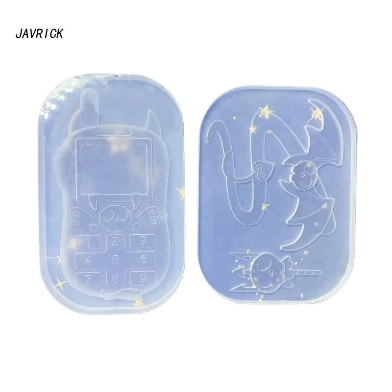 Devils/Angel Phone Silicone Mold Star Angel Wand Epoxy Mold