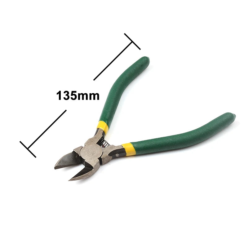 Diagonal Cutting Pliers Wire Stripping Tool Side Cutter Cable Burrs Nipper