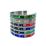 Steel Speedometer Bangle Man Bracelet