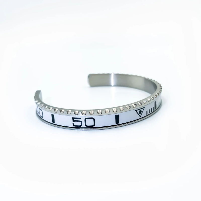 Steel Speedometer Bangle Man Bracelet