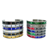 Steel Speedometer Bangle Man Bracelet