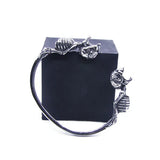 Ghost Skull Bangle Bracelet 316L Stainless Steel Polishing Top Biker