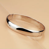 5.5cm Silver Brazalete 925 Sterling Silver Bracelets For Women Gift