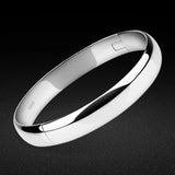 5.5cm Silver Brazalete 925 Sterling Silver Bracelets For Women Gift
