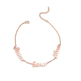 Personalized Stainless Steel Bracelets For Women Engraved Baby Name Bangles