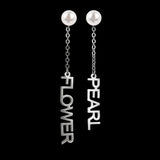 Custom Stainless Steel Initial Earrings for Women