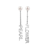 Custom Stainless Steel Initial Earrings for Women