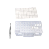 Diamond Art Organizer Bead Storage Box for Jewelry Fishing Tackles