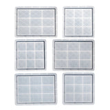 DIY Resin Tray Mold Coaster Epoxy Mold Square Rectangle Casting