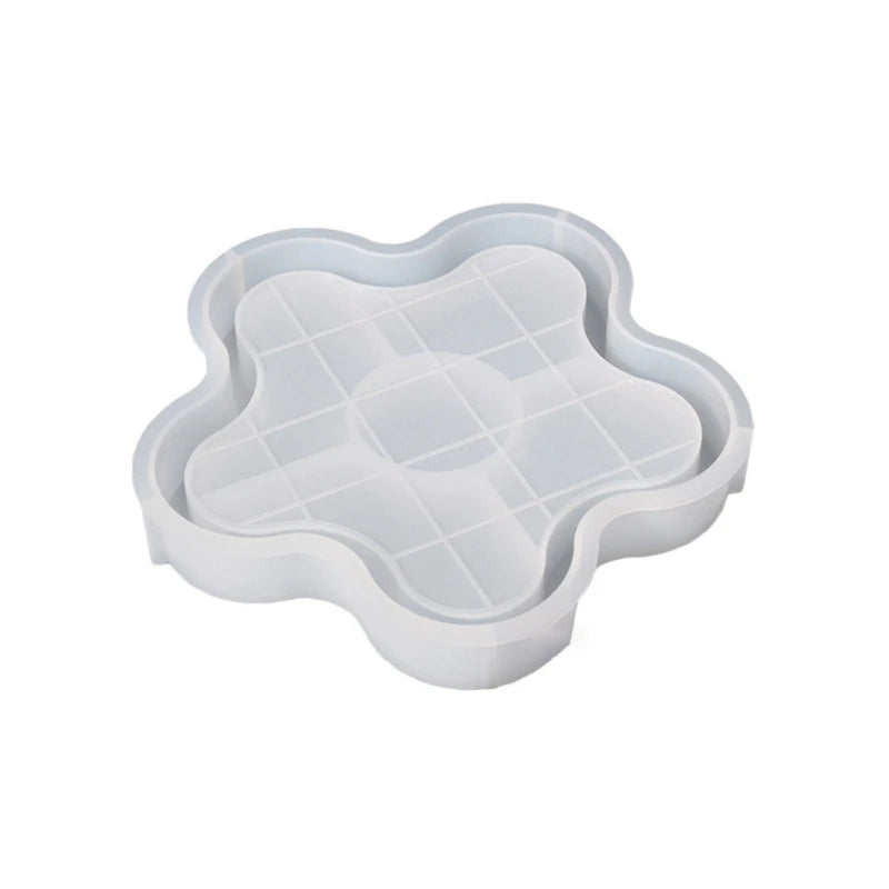 DIY Resin Tray Mold Coaster Epoxy Mold Square Rectangle Casting
