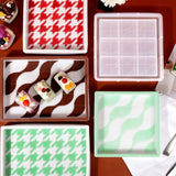 Diamond Bottom Mold Resin Tray Coaster Epoxy Mold
