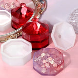 Diamond Box Mold for Resin Jewelry Box Storage Silicone Mold