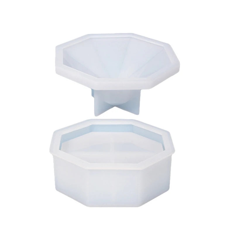 Diamond Box Mold for Resin Jewelry Box Storage Silicone Mold