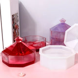 Diamond Box Mold for Resin Jewelry Box Storage Silicone Mold