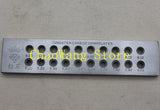 Round Shape Tungsten Carbide Wire Drawplate for Jewelry Making