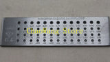 Round Shape Tungsten Carbide Wire Drawplate for Jewelry Making