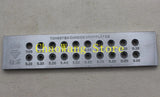 Round Shape Tungsten Carbide Wire Drawplate for Jewelry Making