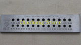 Round Shape Tungsten Carbide Wire Drawplate for Jewelry Making