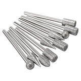 20PCs Diamond Burr Bits Set for Stone, Jewelry, Ceramics