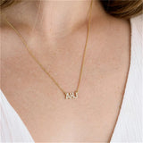 Name Necklace for Women Personalised Nameplate Stainless steel Jewelry
